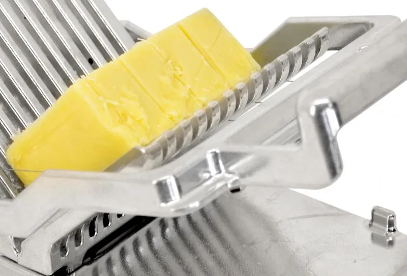 Aluminum Manual Easy Cheese Cutter with 3/4″ and 3/8″ Interchangeable Cutting Bows