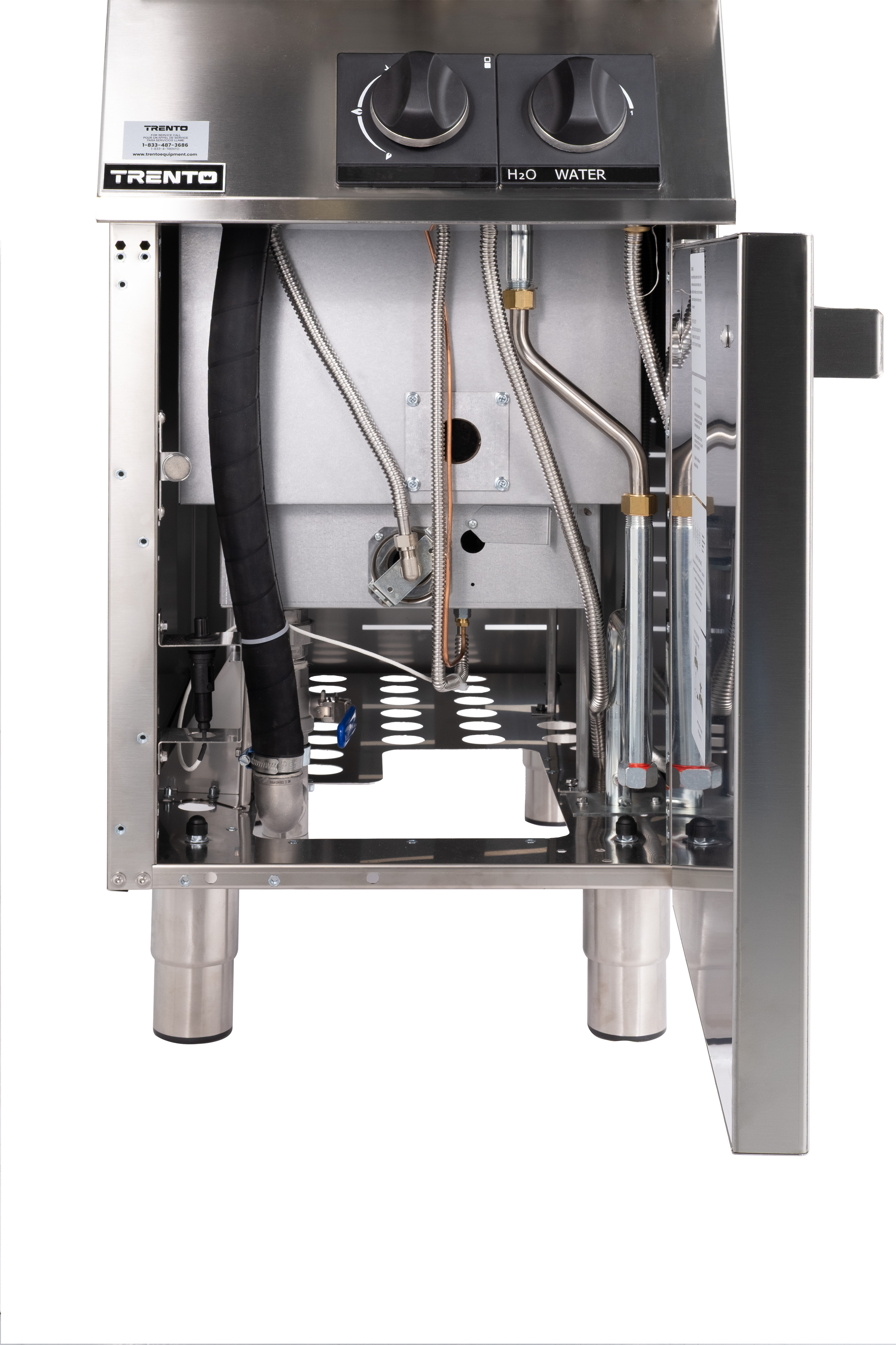 Trento 12 Gallon (45L) Natural Gas Pasta Cooker – 47,500 BTU