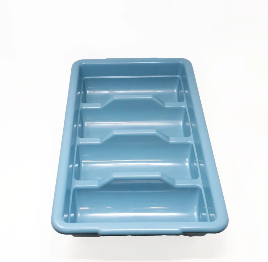 Four Compartment Gray Cutlery Holder