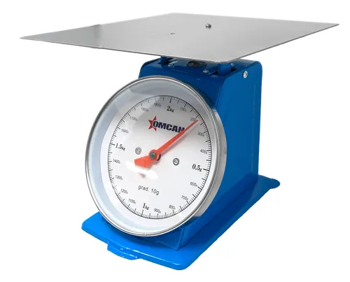 2 Kg. capacity Dial Spring Scale with Stainless Steel Plate