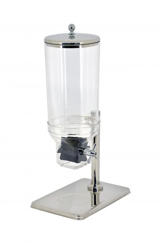 Stainless Steel Cereal Dispenser with 7.5 L Capacity