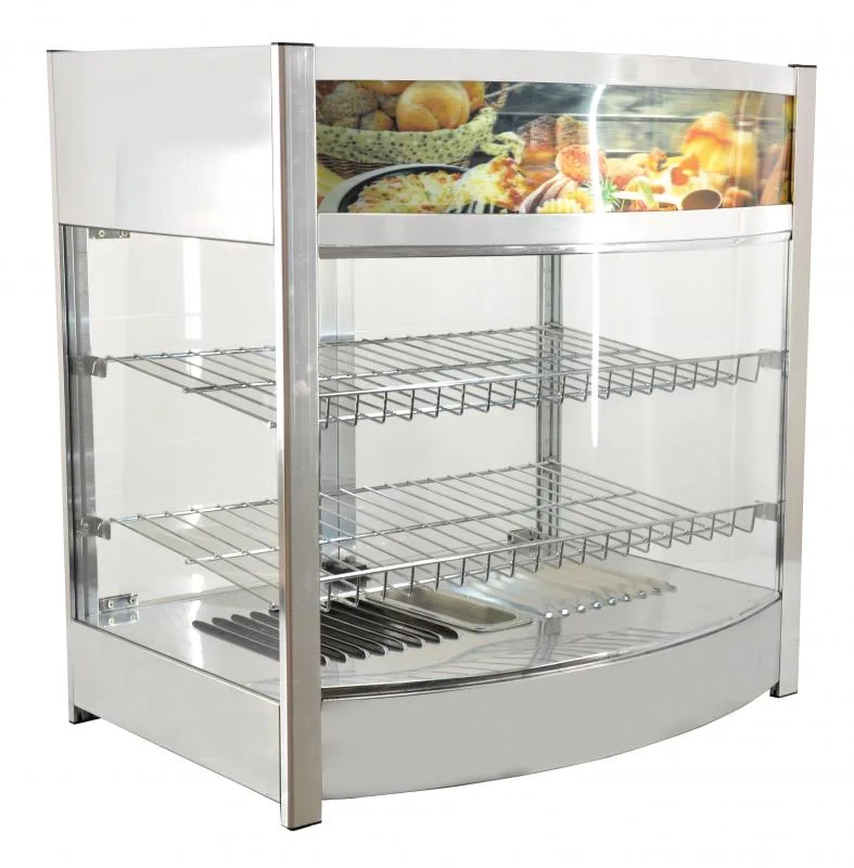 26" Display Warmer, 2 Shelves, Back Doors, Full-Service, 3.7 cu.ft. (107 L) Capacity