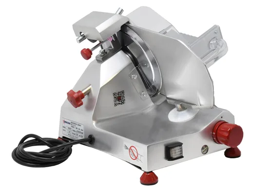 Trento 8″ Belt-Driven Meat Slicer with Fixed Blade Sharpener – 0.2 HP, 110 V