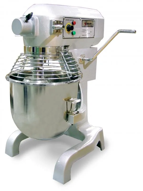 20 qt Standard-Duty Planetary Mixer with Guard and Timer - 110V, 1120W