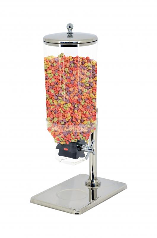 Stainless Steel Cereal Dispenser with 7.5 L Capacity