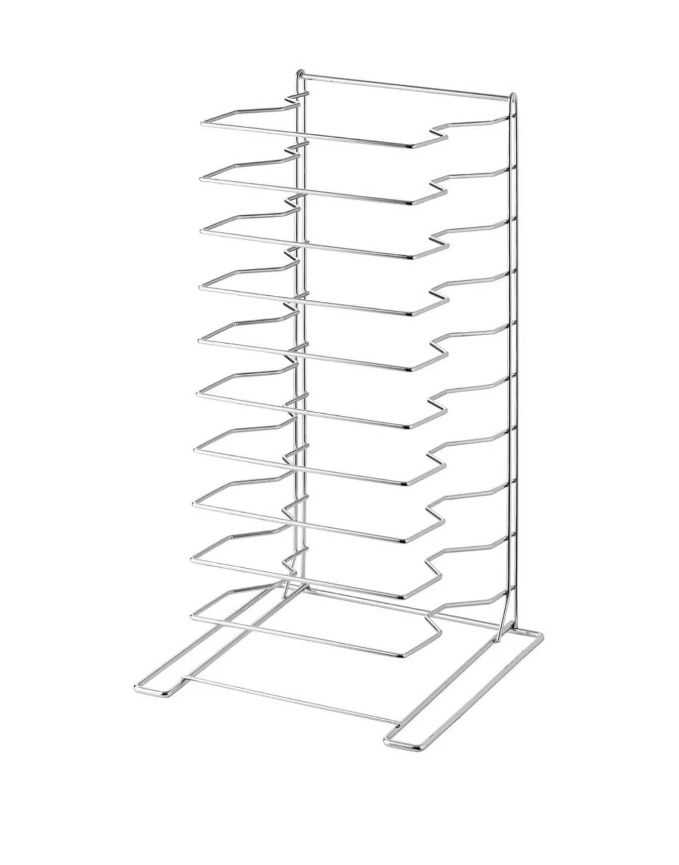 10-Slot Pizza Pan Rack
