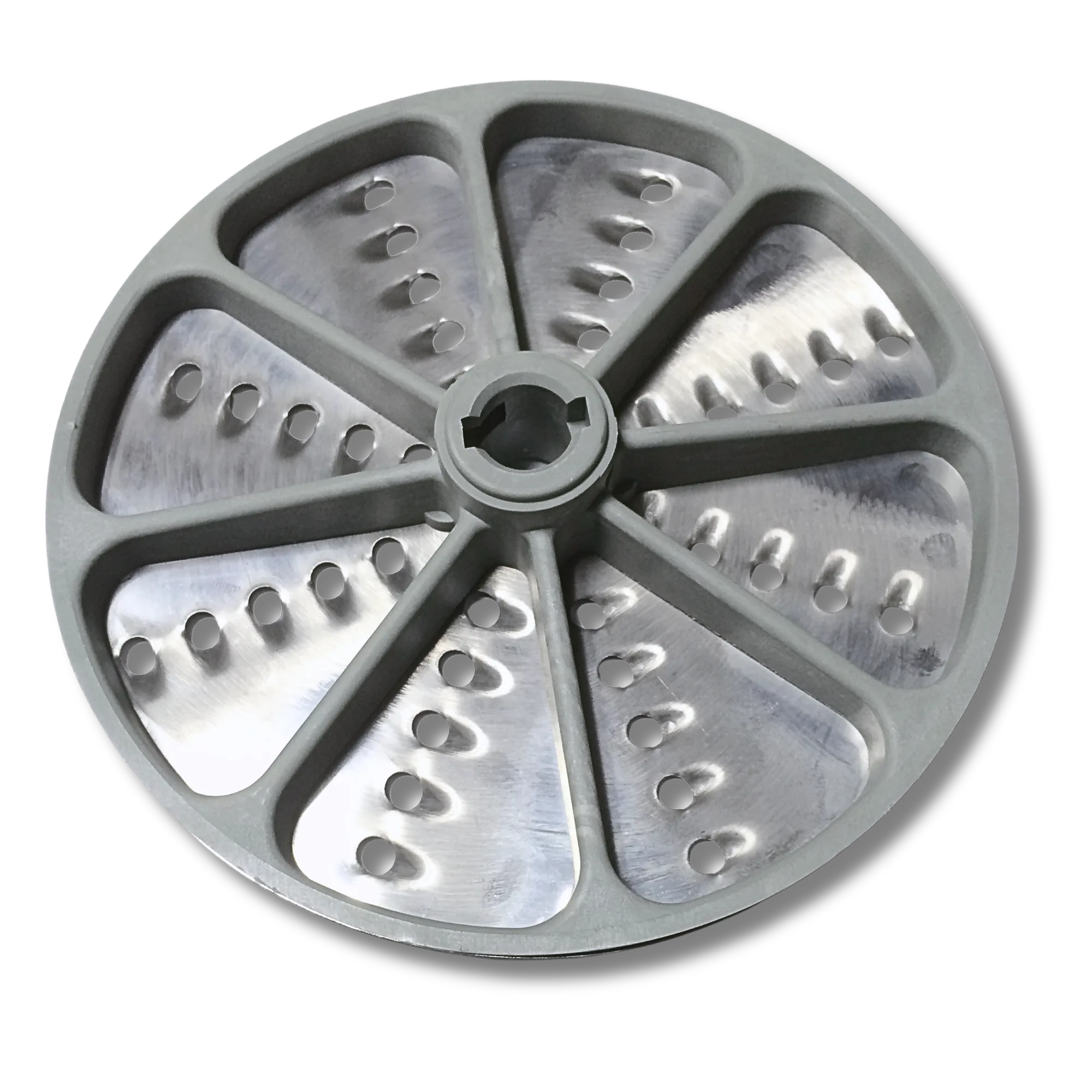 Mozzarella Shredding Disc 7 mm for Trento #10835, #10927, and #19476 Food Processor Units