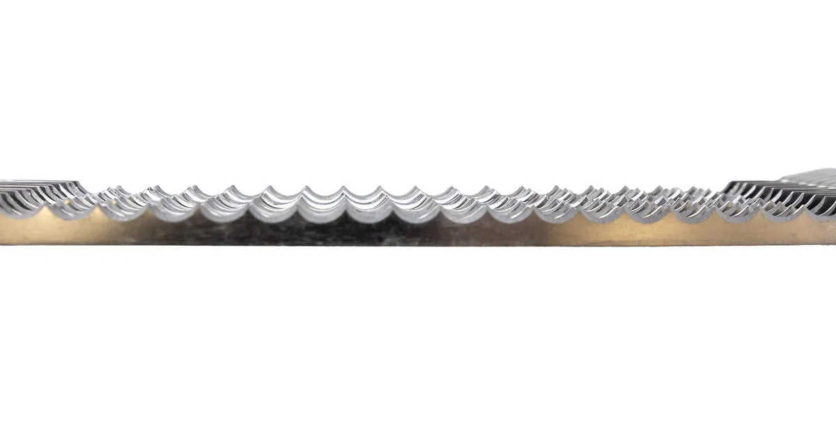 Replacement Blades Set for 3/16″ Manual Tomato Slicer, Stainless Steel, Serrated Edges