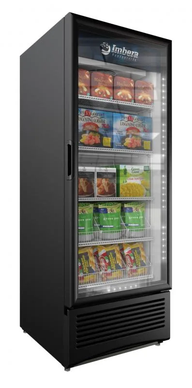 Imbera 30" One (1) Glass Door Freezer, 23 cu.ft. (651 L), Black