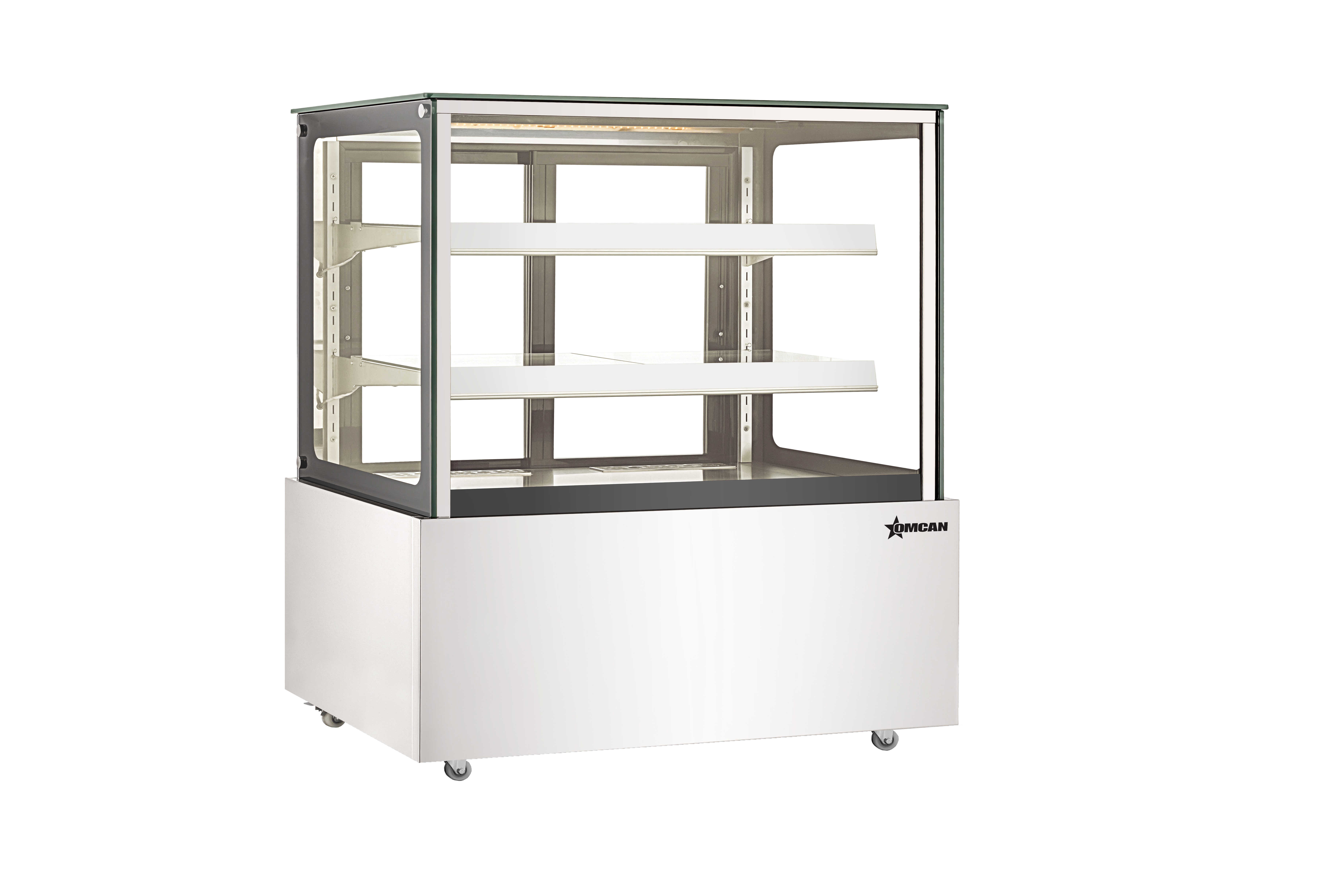 49" Square-Glass Countertop Display Warmer with 16.4 cu.ft. (465 L) capacity – 110V, 800W