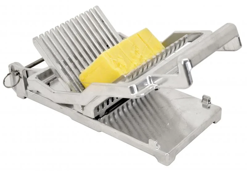 Aluminum Manual Easy Cheese Cutter with 3/4″ and 3/8″ Interchangeable Cutting Bows