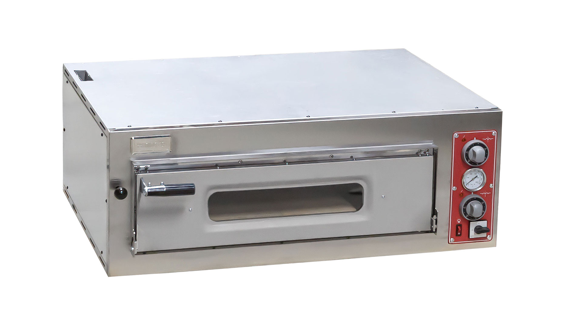 Trento Entry Max Series 39″ Single Chamber Pizza Oven with 27.6″ Chamber – 230 V, 3 Ph, 5.6 kW