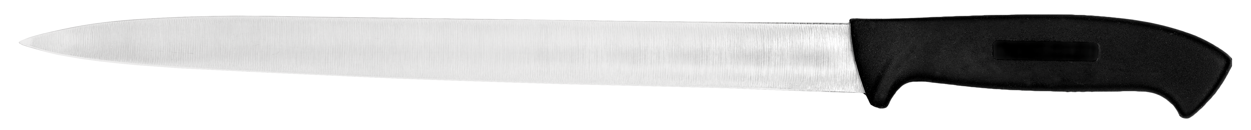 11.25" Narrow Edge Sashimi Slicer with Black Handle