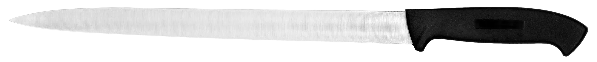 11.25" Narrow Edge Sashimi Slicer with Black Handle