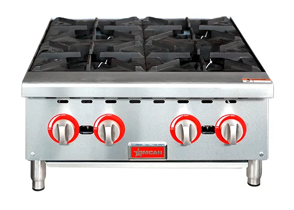 24″ Hot Plate with 4 Burners