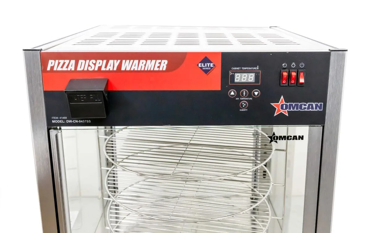 24" Pizza Display Warmer, Self-Service – 110 V, 1500 W