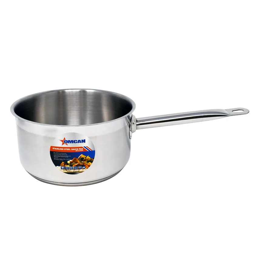 3.5 qt Stainless Steel Sauce Pan with Lid and Handle