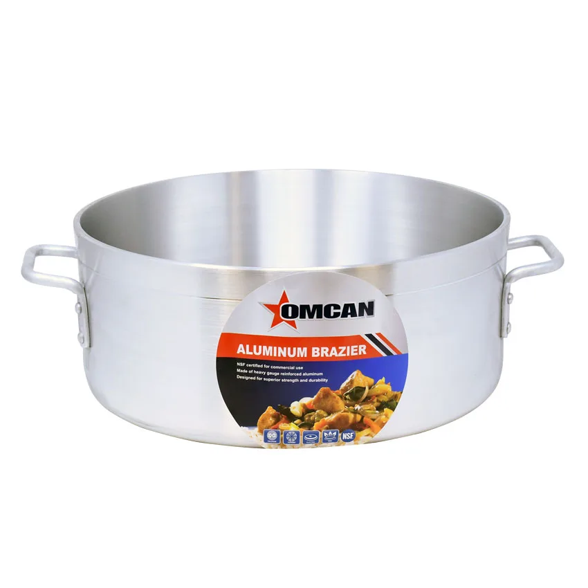 15 qt Aluminum Brazier Pan
