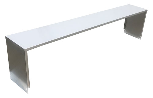 58" Sneeze Guard for 4 Pan Steam Table