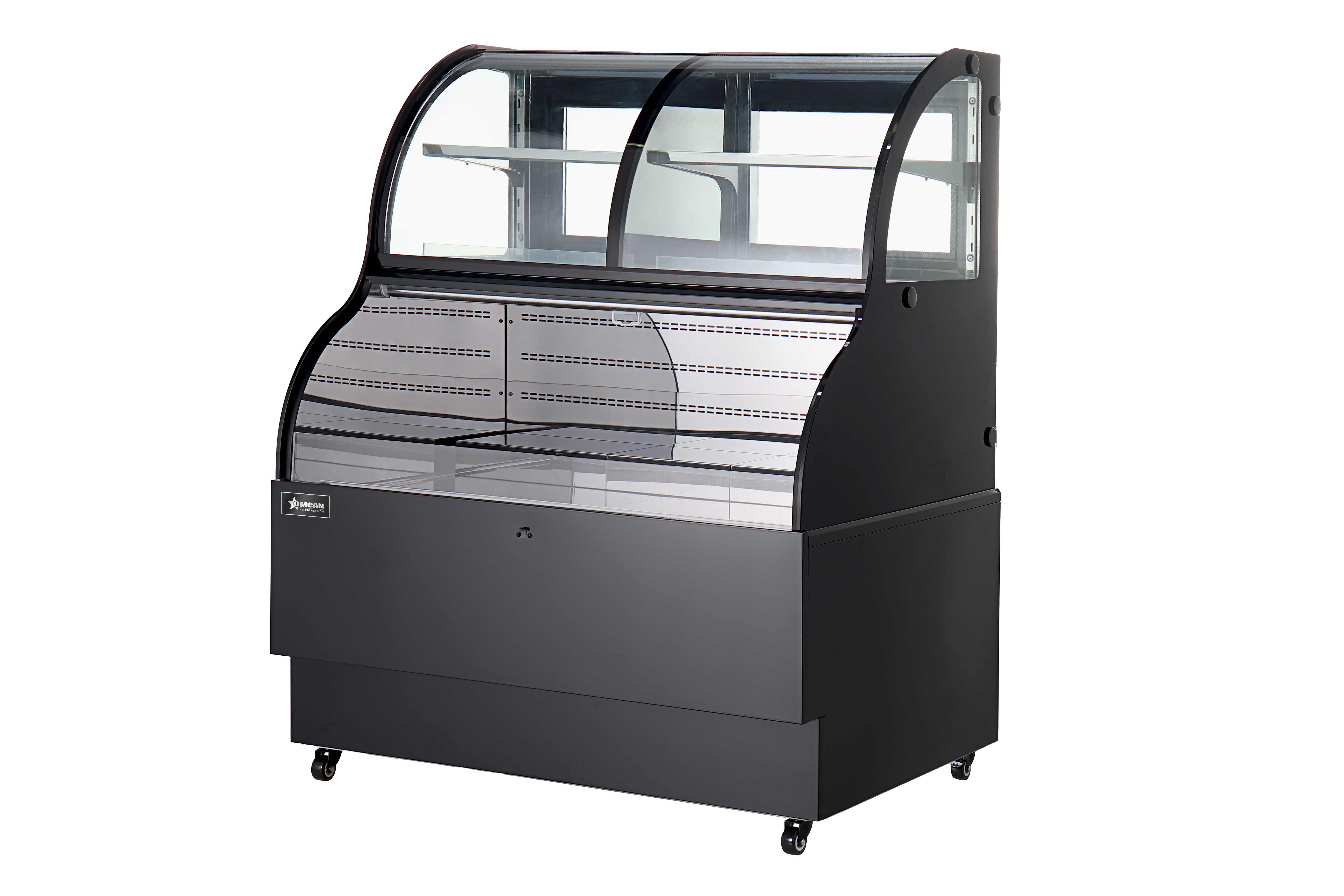 48" Dual Service Open Refrigerated Floor Display Case
