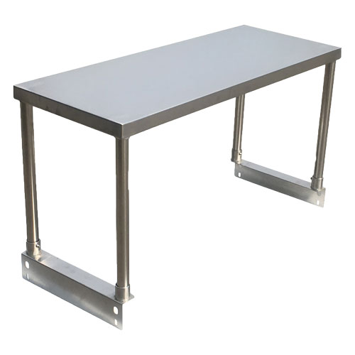 30" Overshelf for 2 Pan Steam Table