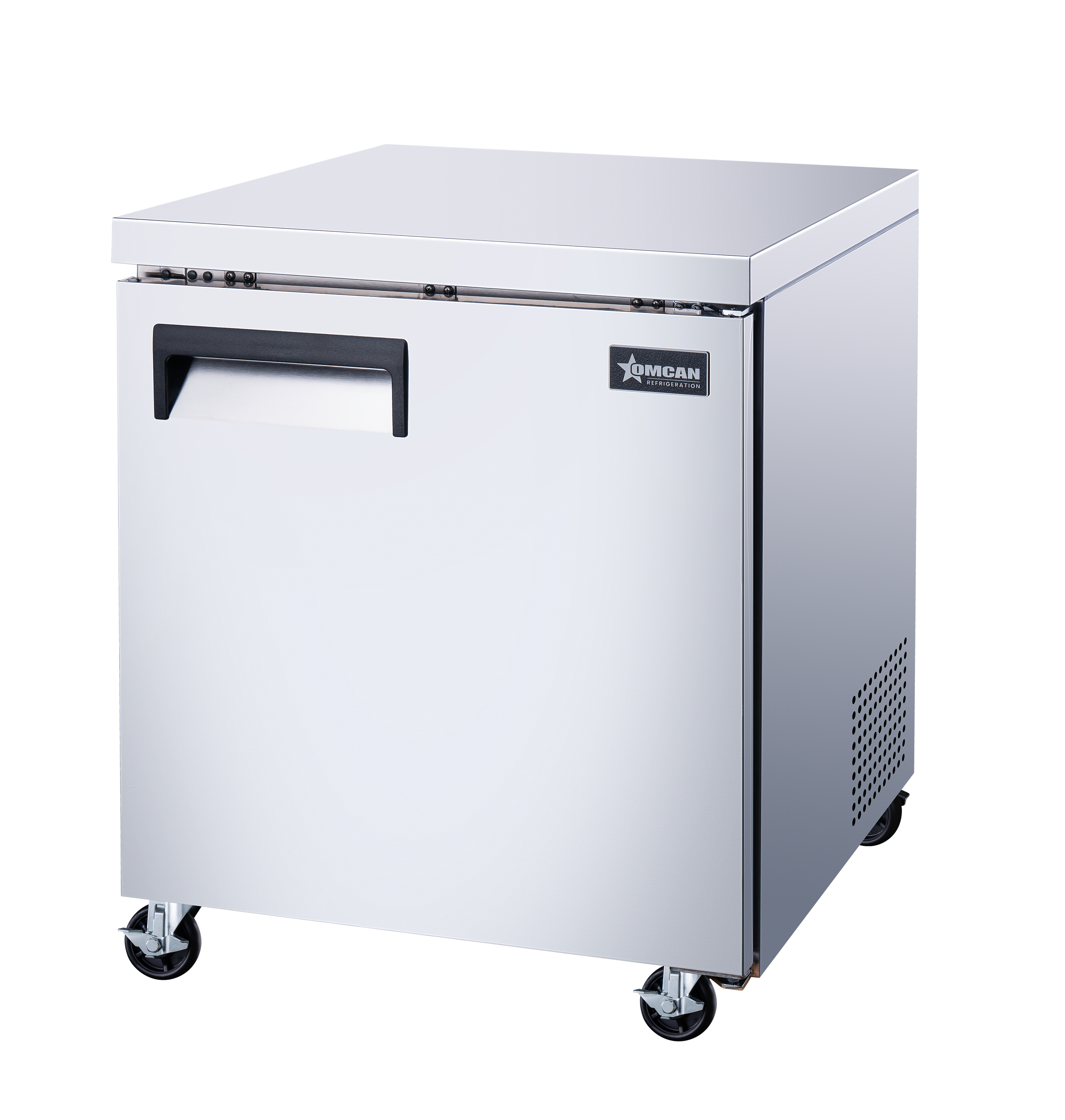 27″ One (1) Door Undercounter Refrigerator, 6.3 cu.ft. (117 L), Stainless Steel