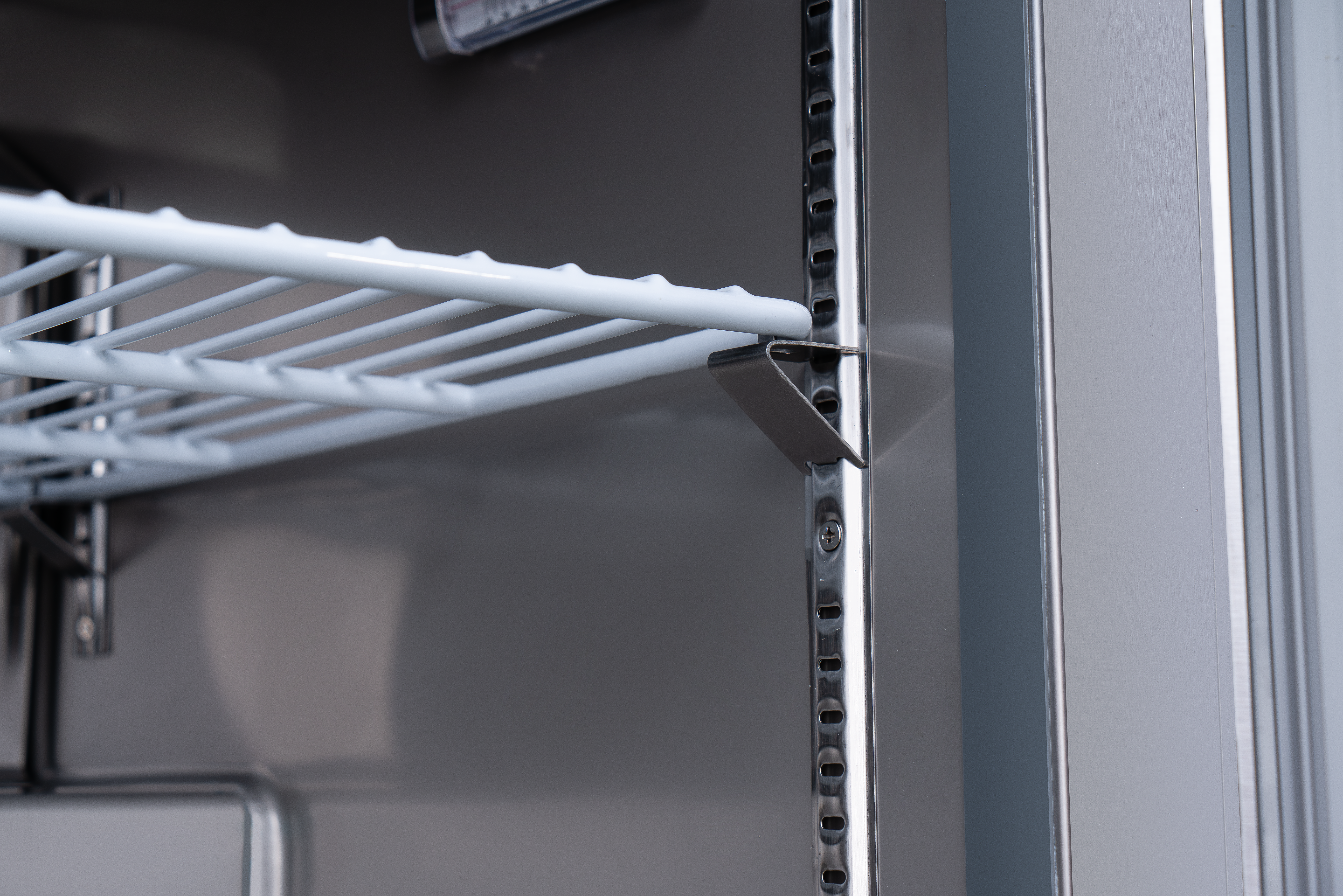 36″ Two (2) Door Undercounter Refrigerator, 8.7 cu. ft (246 L), Stainless Steel