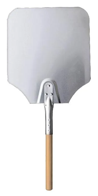 12″ x 14″ Aluminum Pizza Peel with 12″ Wood Handle