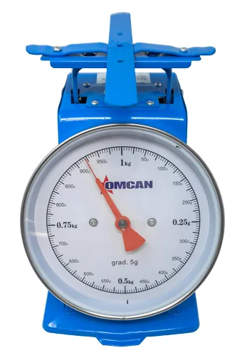 1 Kg. capacity Dial Spring Scale with Stainless Steel Plate