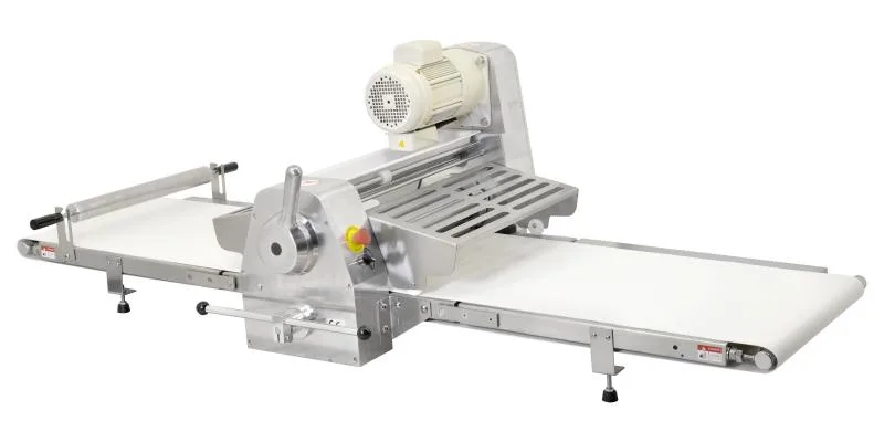 Stainless Steel Table Top Dough Sheeter with 88" Conveyor Length – 0.75 HP (550 W), 220 V, 1 Phase