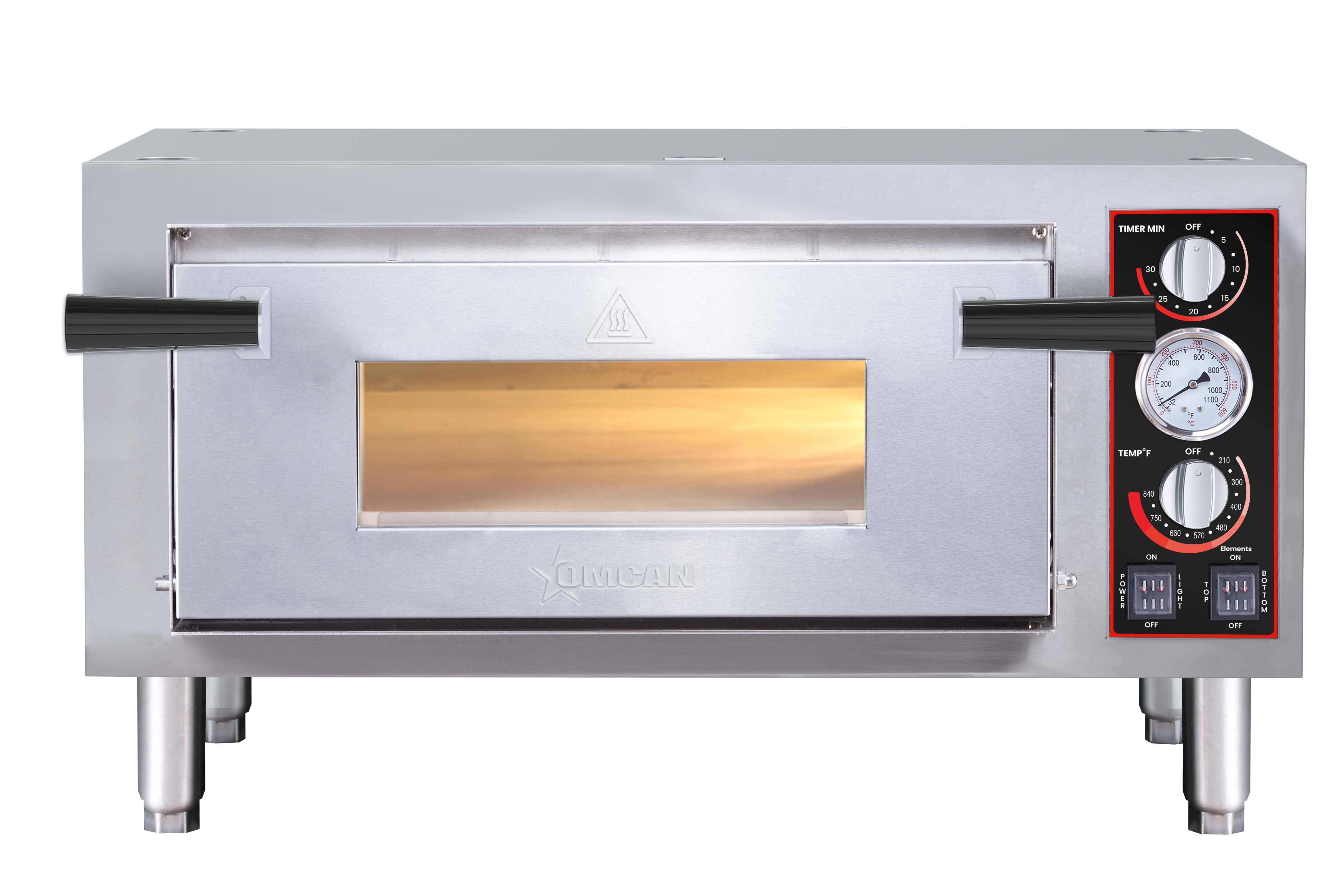 28" Countertop Single Chamber Pizza Oven with 18" Chamber