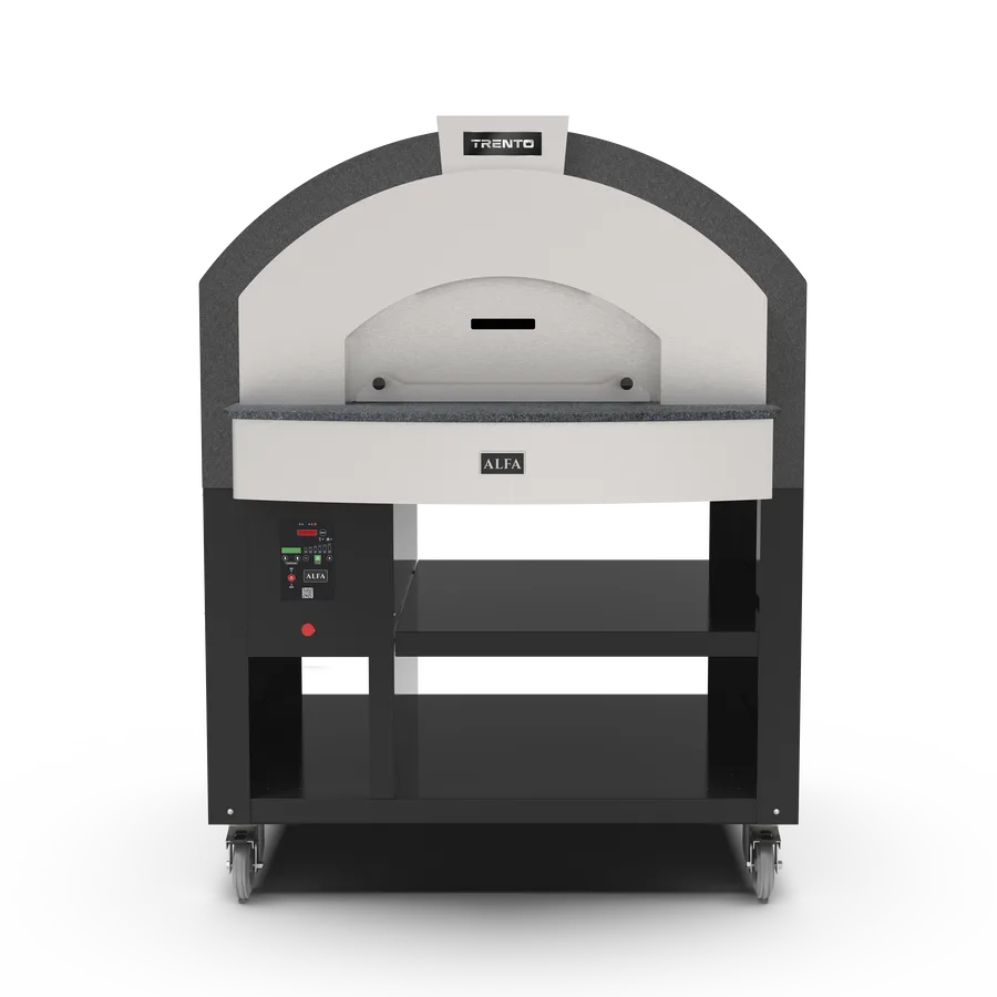 Alfa Quick Series Natural Gas Pizza Oven with Stand – 6 Pizza, 116,000 BTU