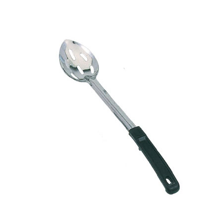 13" Stainless Steel Slotted Basting Spoon with Stop-Hook Handle