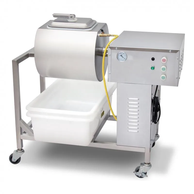 Vacuum Meat Marinating Tumbler Machine, 22 lb - 0.25 HP