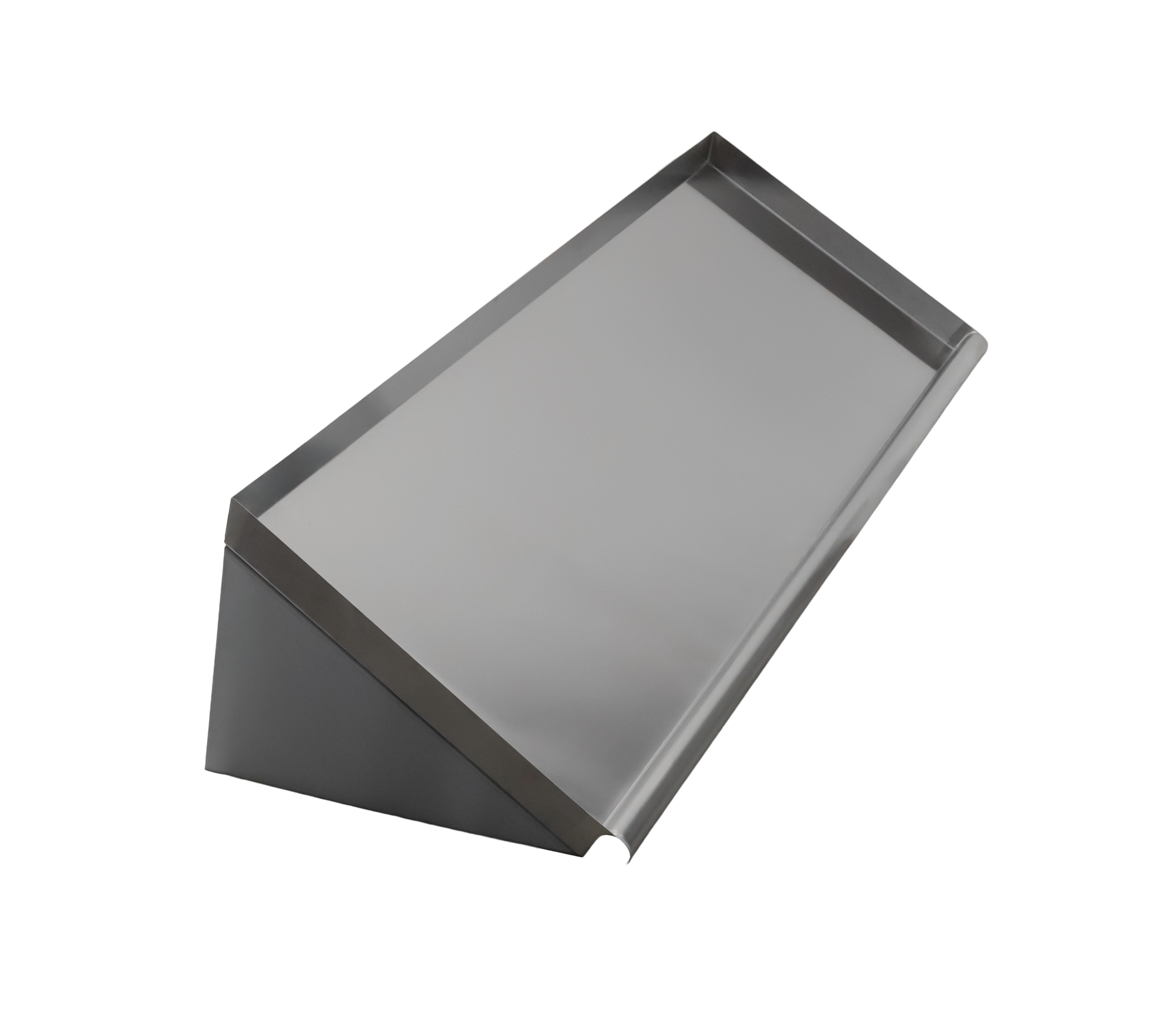 63" Stainless Steel Slanted Rack Shelf