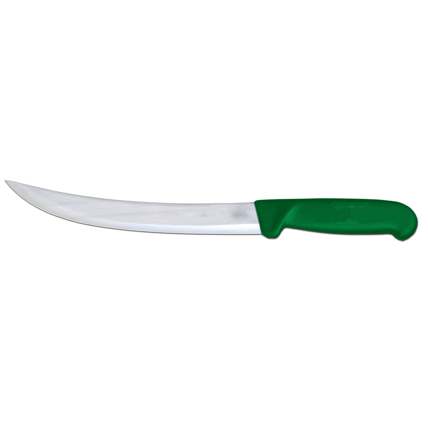 8" Breaking Knife with Green Polypropylene Handle