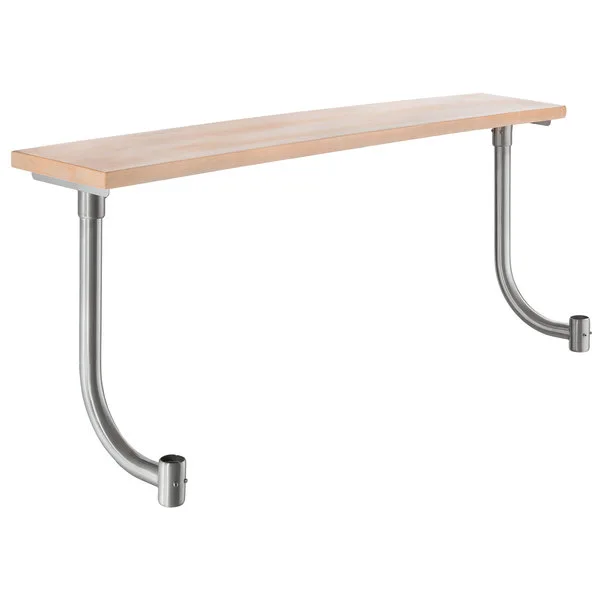 10″ x 72″ Wooden Adjustable Cutting Board for 72″ Long Equipment Stand