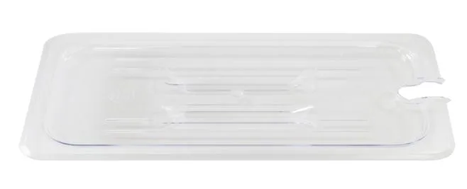 Polycarbonate Clear Slotted Cover for 1/9 Size Food Pans