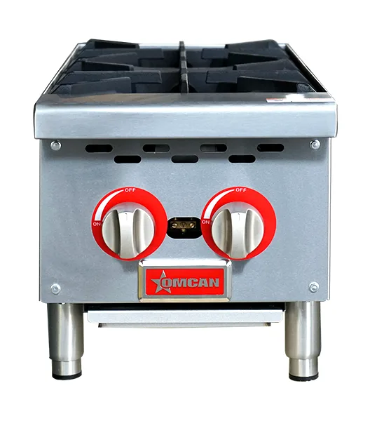 12″ Hot Plate with 2 Burners