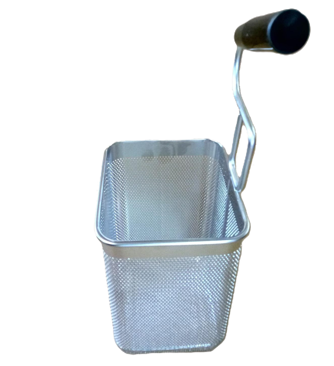 Pasta Cooker Rectangular Basket with Right Handle, Sixth Size 1/6, Right