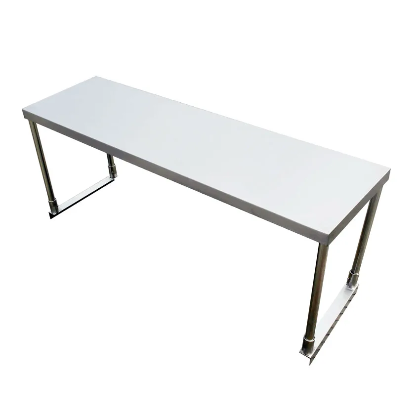 72" Stainless Steel Single Deck Overshelf