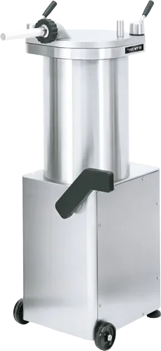 Talsa F35S 65 lb (29.5 kg) Hydraulic Piston Sausage Stuffer Stainless Steel | Trento – 208V, 3 Phase, 1100W (1.75 HP)