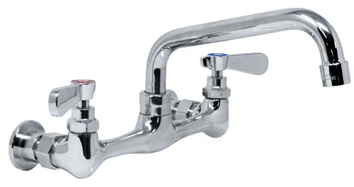 Splash Mounted 8" Spout Faucet for 18″ x 18″ – One Tub Sinks