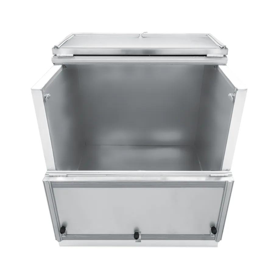 34″ 8 Milk Crates Milk Cooler with 12.4 cu.ft. (351 Liter)
