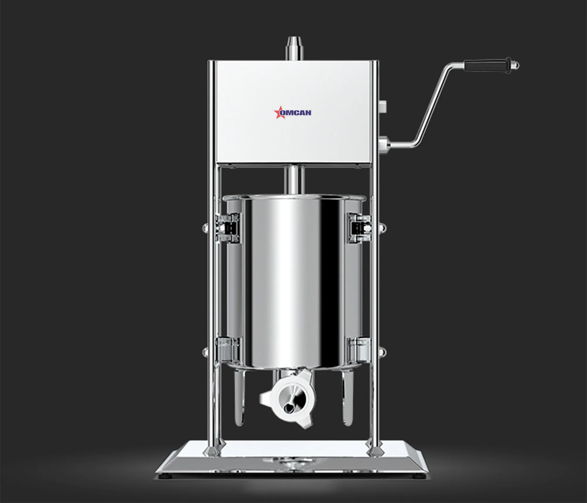 22 lbs/ 10kg Stainless Steel Vertical Manual Sausage Stuffer