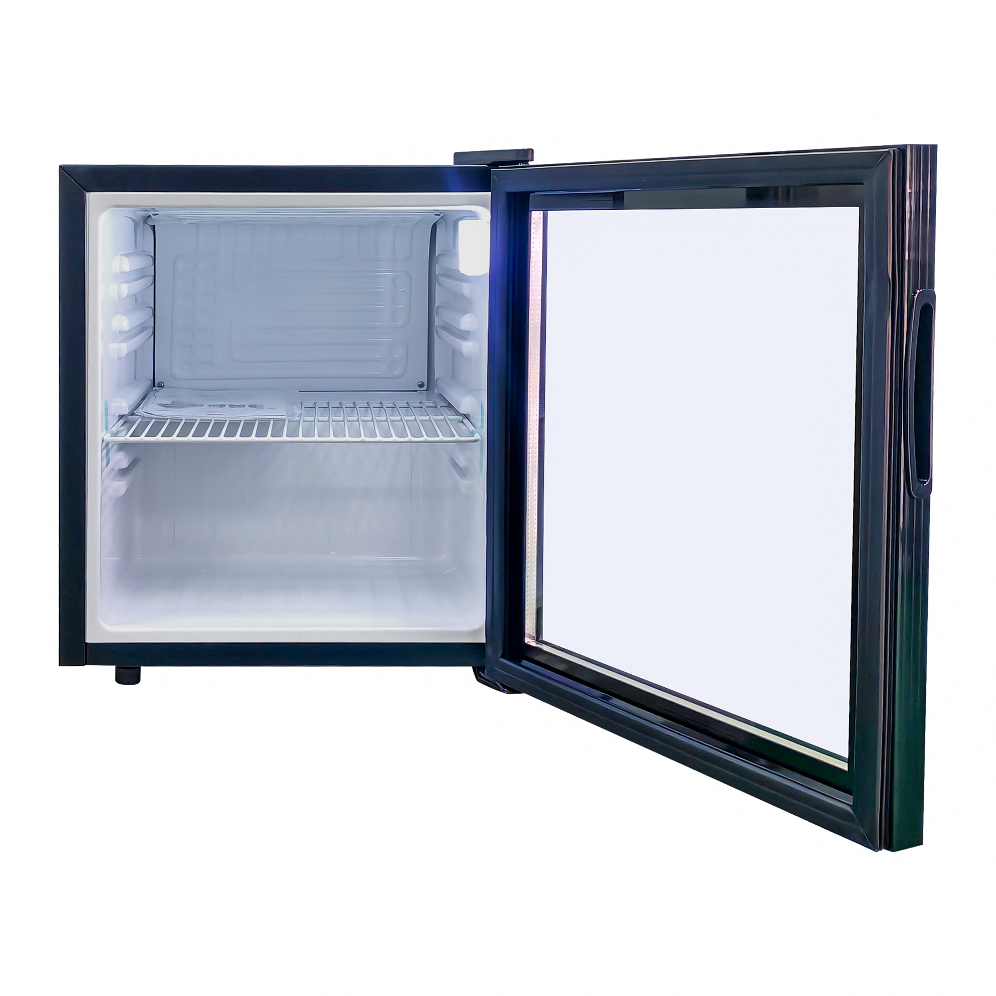 17″ One (1) Glass Door Countertop Display Refrigerator, 1.84 cu.ft. (52 L), Black