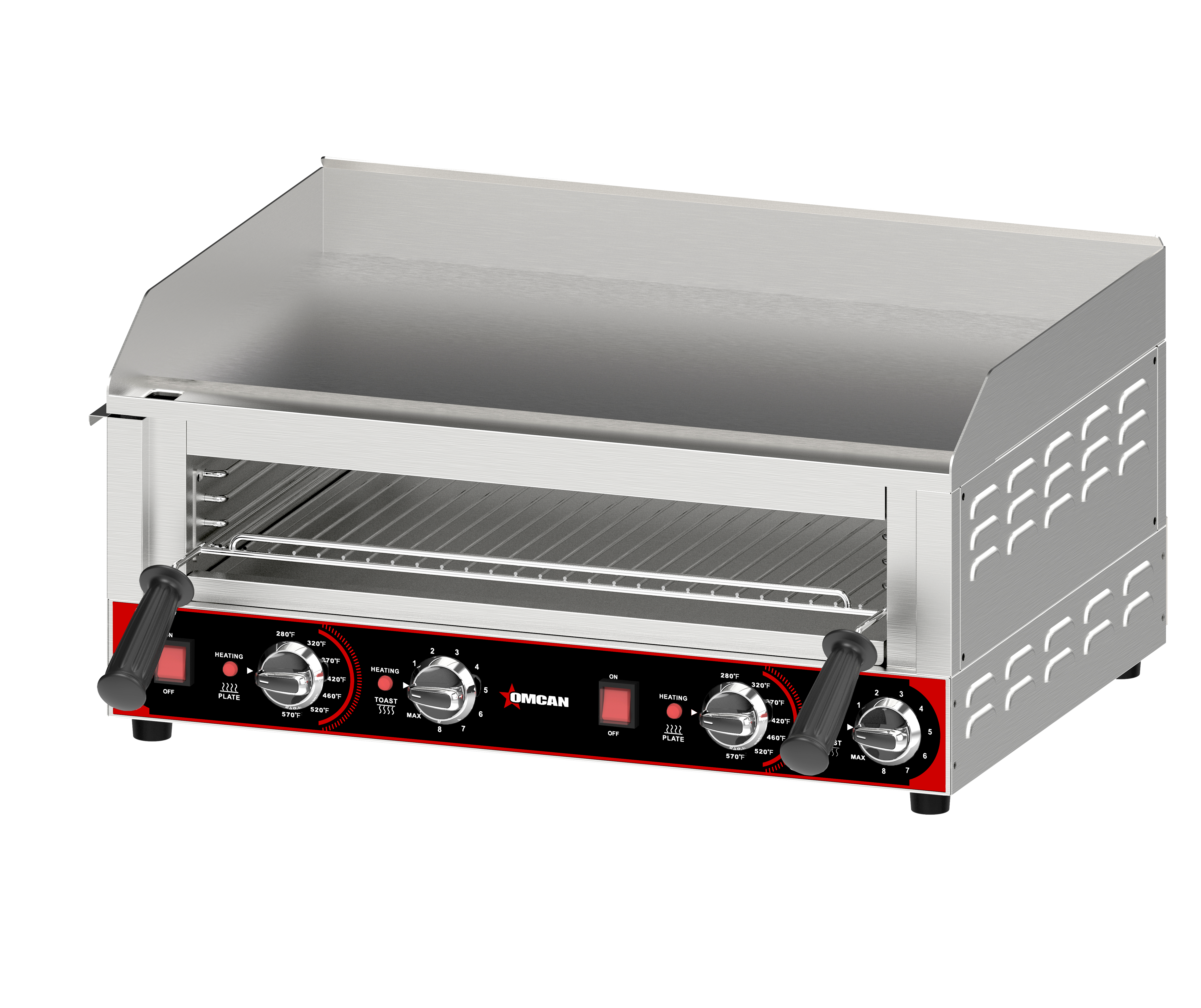 Elite Series Combination Griddle with Toaster Chamber