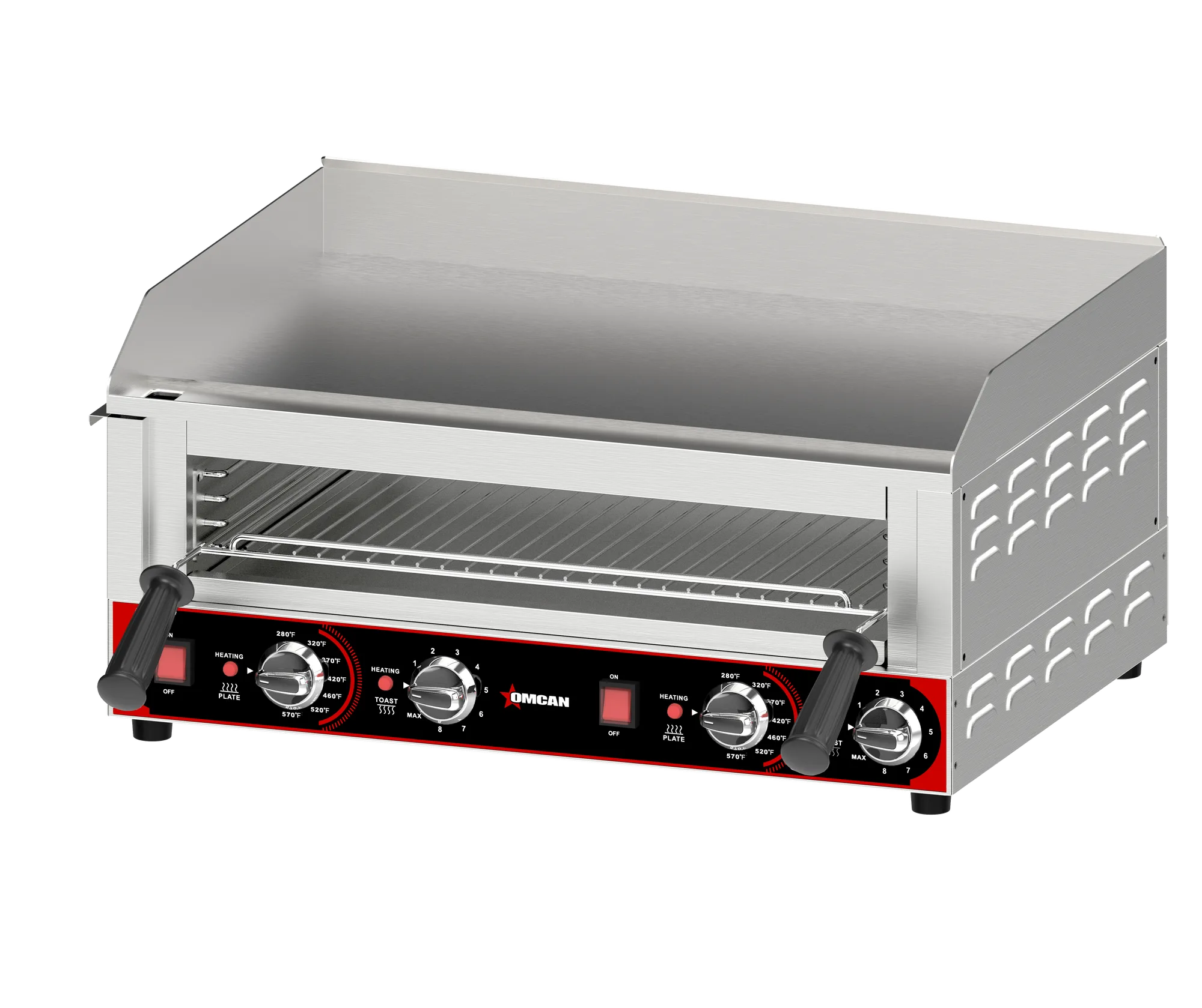 Elite Series Combination Griddle with Toaster Chamber