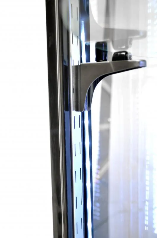 27″ Four (4) Shelf Circular Floor Refrigerated Showcase, 14.1 cu.ft. (400 L)