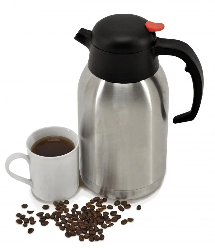 68 oz. (2 L) Double-Wall Insulated Stainless Steel Thermal Coffee Carafe